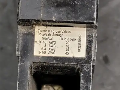 Used EATON CUTLER-HAMMER GBH1015 Switchgears British Columbia CA | Lenmark #244482