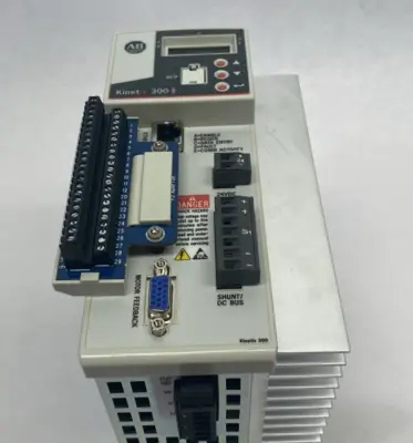 Used Allen-Bradley Ser. A Kinetix 300 Servo Drive, Indexing Mode, 3-phase Servo Drives Michigan US | Maverick Industrial Sales #1410825