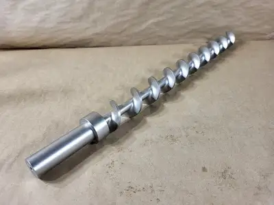 Conveyor Screw Feeder Scroll 1" Shaft - 1/2" x 1-1/2", 52-002014