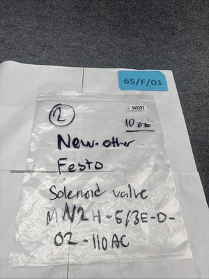 New | in-Stock Festo MN2H-5/3E-D-02-110AC Solenoid Valves California US | Davliegogo LLC #1707736