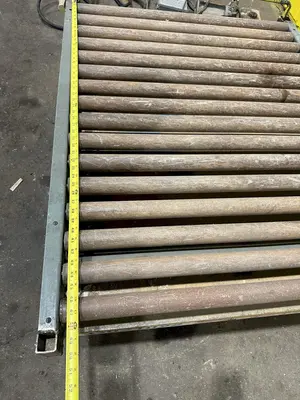 4000 LB X 48" X 40"  ECONO-LIFT MODEL #SL24-40 HYDRAULIC SCISSOR LIFT TABLE WITH ROLLER TOP: STOCK #20950
