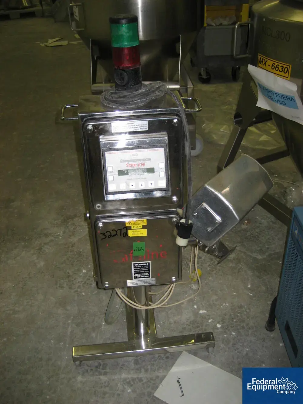 USED Safeline Safeline Metal Detector, Model PharmaXSR4V1