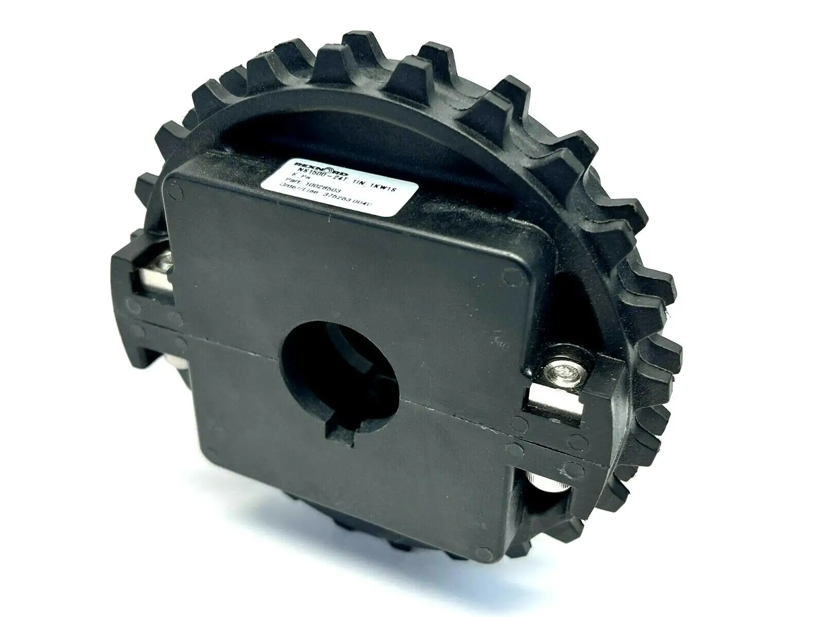 NS1500-24T_1IN_1KW1SS_PA | Rexnord  MatTop Molded Split Sprocket 24T 614-143-1 - Used