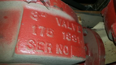 3” – 175 Viking D-5 Deluge Valve, Sprinkler, Cast Iron, 8” Body