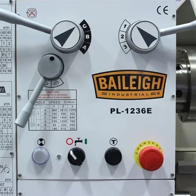 BAILEIGH PL-1236E Precision / Gap Bed Lathes | Sierra Victor Industries (5)