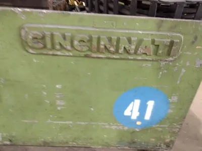 22" X 96" X 20 HP CINCINNATI "FSV" HYPOWERMATIC HORIZONTAL SIMPLEX PRODUCTION MILL: STOCK #13109