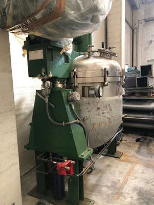 1,200L S/S JKTD Hemis Pressindustria Scrape Surface Anchor Reactor