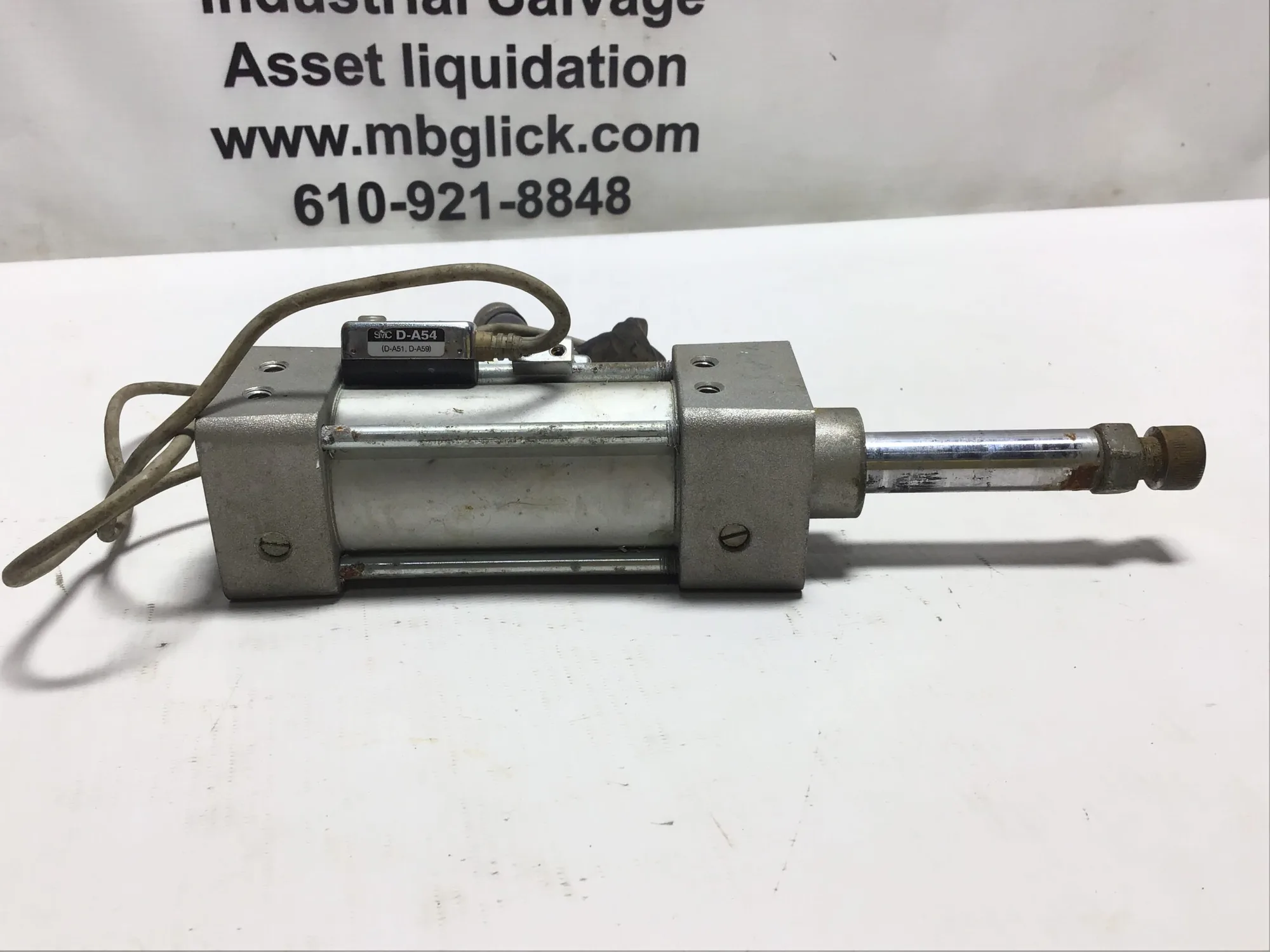 SMC NCDA1S150-0200A-A54-XA-20F Pneumatic Cylinder 250PSI 1.70MPa Max Press