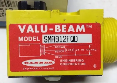New | in-Stock BANNER ENGINEERING SMA912FQD 25517 Misc Electrical & Power Parts Ohio US | Surplus Asset Holdings #1234849