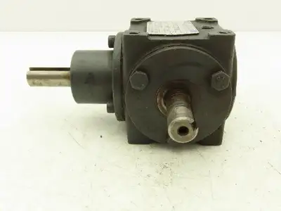 Hub City 0220-21101 Bevel M3 Gearbox Drive 1:1 Ratio 5/8" Dual Shaft AB Style