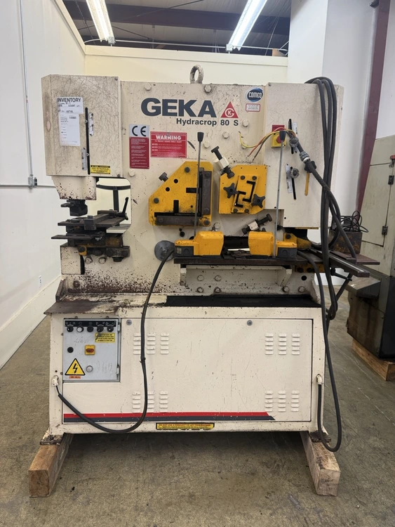 Used 2019 GEKA HYDRACROP MODEL 80-S Ironworkers Illinois US | Revelation Machinery #1323275