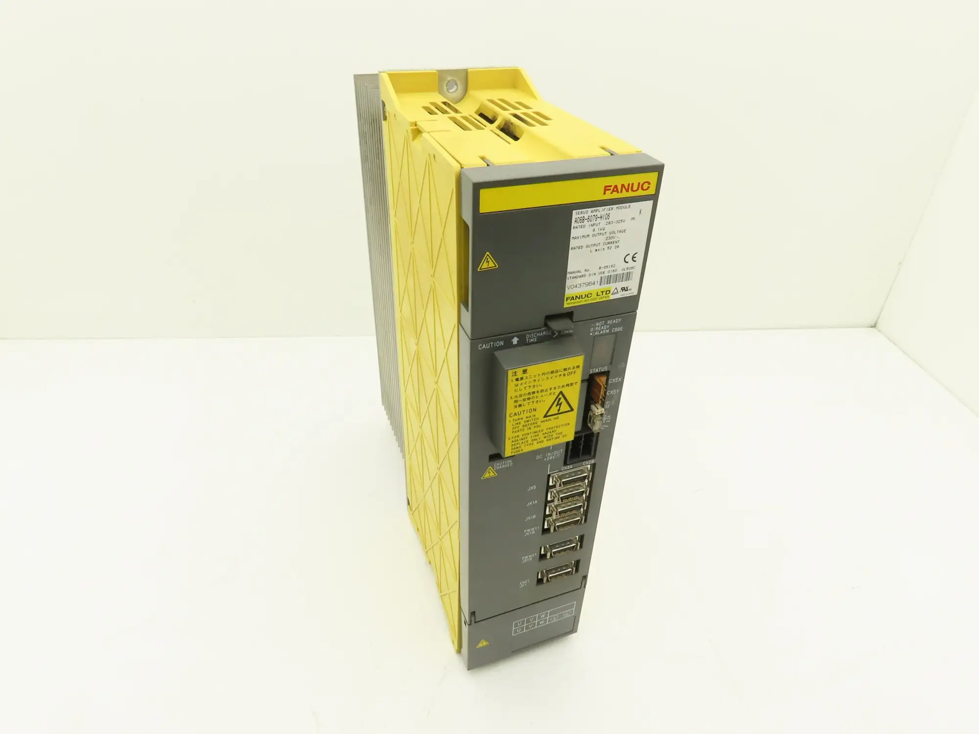 Fanuc A06B-6079-H106 Servo Amplifier Module 9.1kW 230V 52.2A