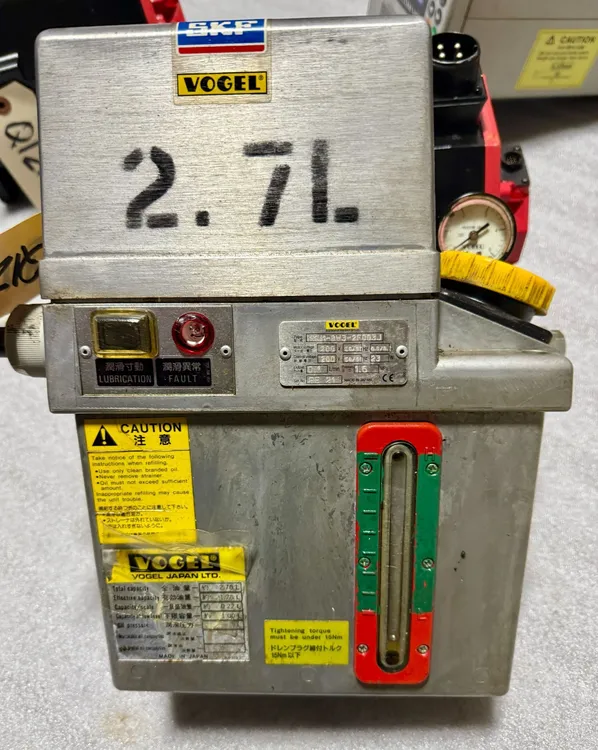 Used VOGEL MKU1-BW3-2F003J Lubrication Equipment Ohio US | Great American Equipment Company #908249
