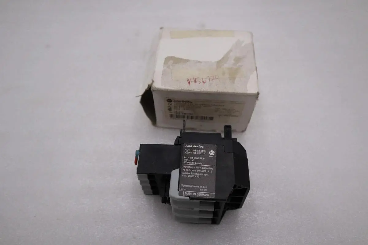 NEW OPEN BOX AB Allen-Bradley Thermal Overload RELAY CAT 193-TBC30 SER A -H1048A