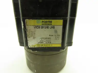 Berger Lahr VRDM 3913/50 LWB Positec Servo Motor 325V ROBO-Stop-M Brake 24VDC