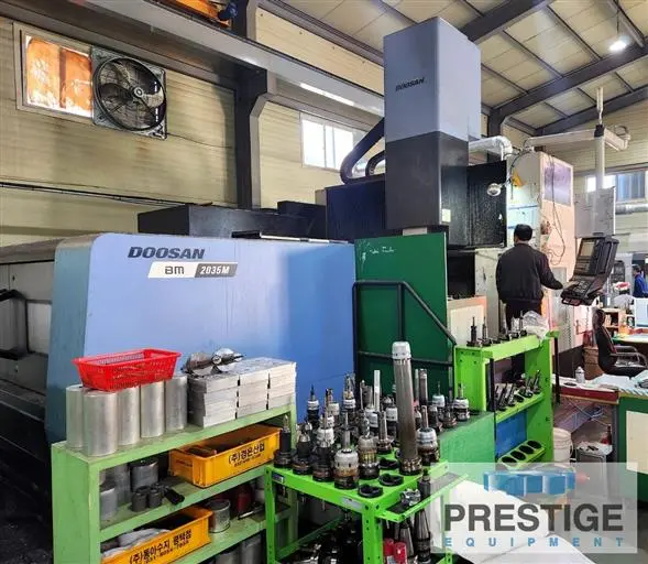 Used 2016 DOOSAN BM2035M Vertical Machining Centers New York US | Prestige Equipment #336475