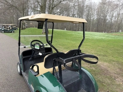(1) 2017 E-Z-Go golf cart with a Kawasaki gas engine, model 625111G01, does not include Club canopy ...