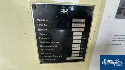 USED AMK 4 Liter AMK Extrusion Knead Mixtruder, S/S,