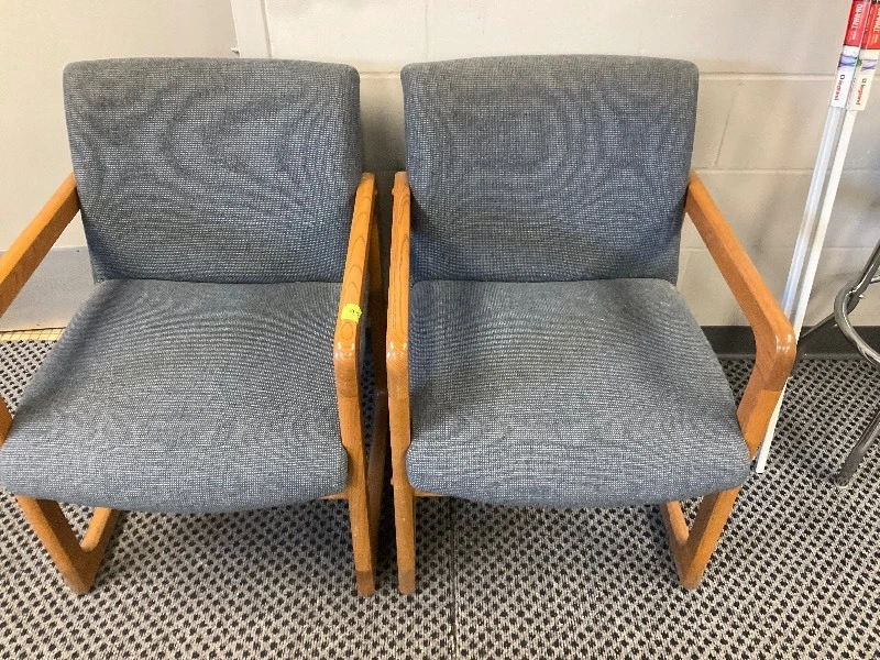 2 office chairs