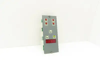 PressTech 7602-2160 | 7508-1440 | 7508-1450 Control Panel Rev D
