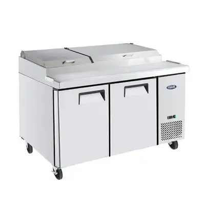 New | in-Stock Atosa New Atosa MPF8202GR 67'' Pizza Prep Table Food Prep Tables Illinois US | Falcon Restaurant Supply #1375340