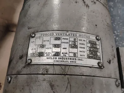 WELCO INDUSTRIES INC 2168 General Purpose Motors | ESS Industrial Equipment Sales (5)