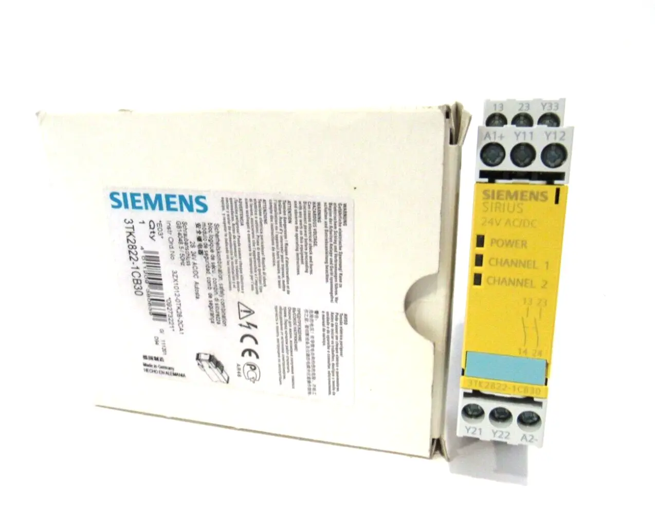 NEW SIEMENS 3TK2822-1CB30 SAFETY RELAY 3TK28221CB30