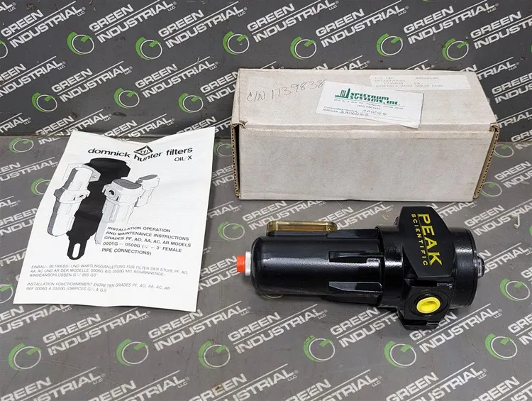 Used PEAK SCIENTIFIC _UNKNOWN_ Air Compressor Parts | Green Industrial #673671