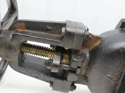 Milvaco 2885M Cast Iron IBBM Flanged Gate Valve 4" Class 125S 200 WOG