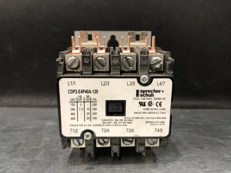 Used SPRECHER SCHUH CDP2-E4P40A-120 Switchgears British Columbia CA | Lenmark #244167