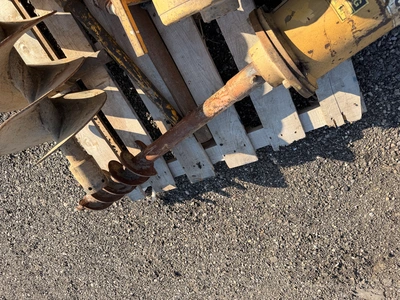 Used MCMILLEN HYDRAULIC POWERED DIGGER HEAD WITH AUGERS Skid Augers Michigan US | Miedema Asset Management Group #1410955