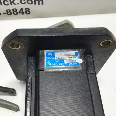 Sanyo Denki 65ZBM030HXSS0 BL Super AC Servo Motor