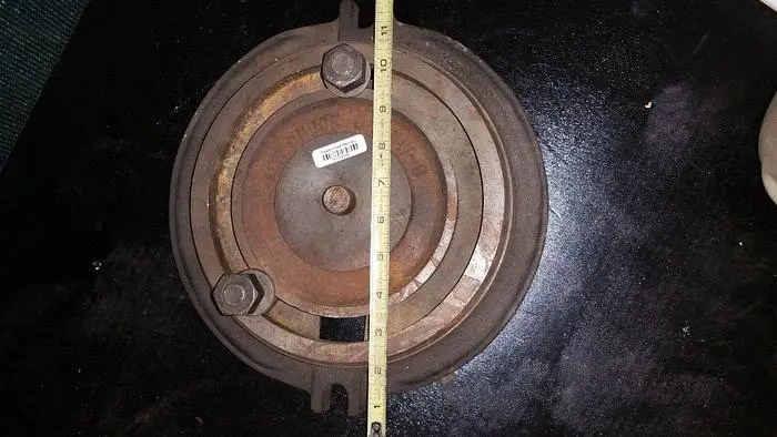 Swivel base Bridgeport mill vise mount 6-1/2 swb USA made (100306)