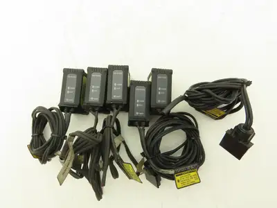 Keyence GV-H130 Mid-Range Laser Sensor 55-130mm Lot of 5