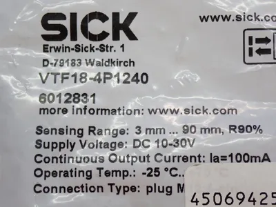 USED SICK VTF184P1240