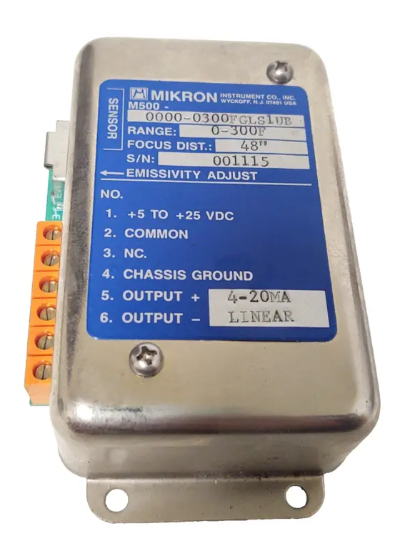 Used mikron M500-0000-0200FGLS1BA Pyrometers Kentucky US | Edwards Industrial Repair #1017767