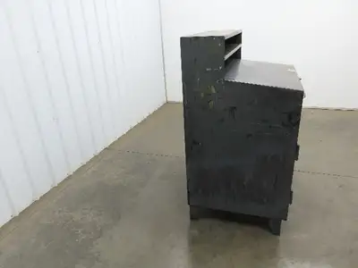 Strong Hold Extreme Duty 12 GA Shop Desk 1 Drawer Riser Shelf 36x28x54"