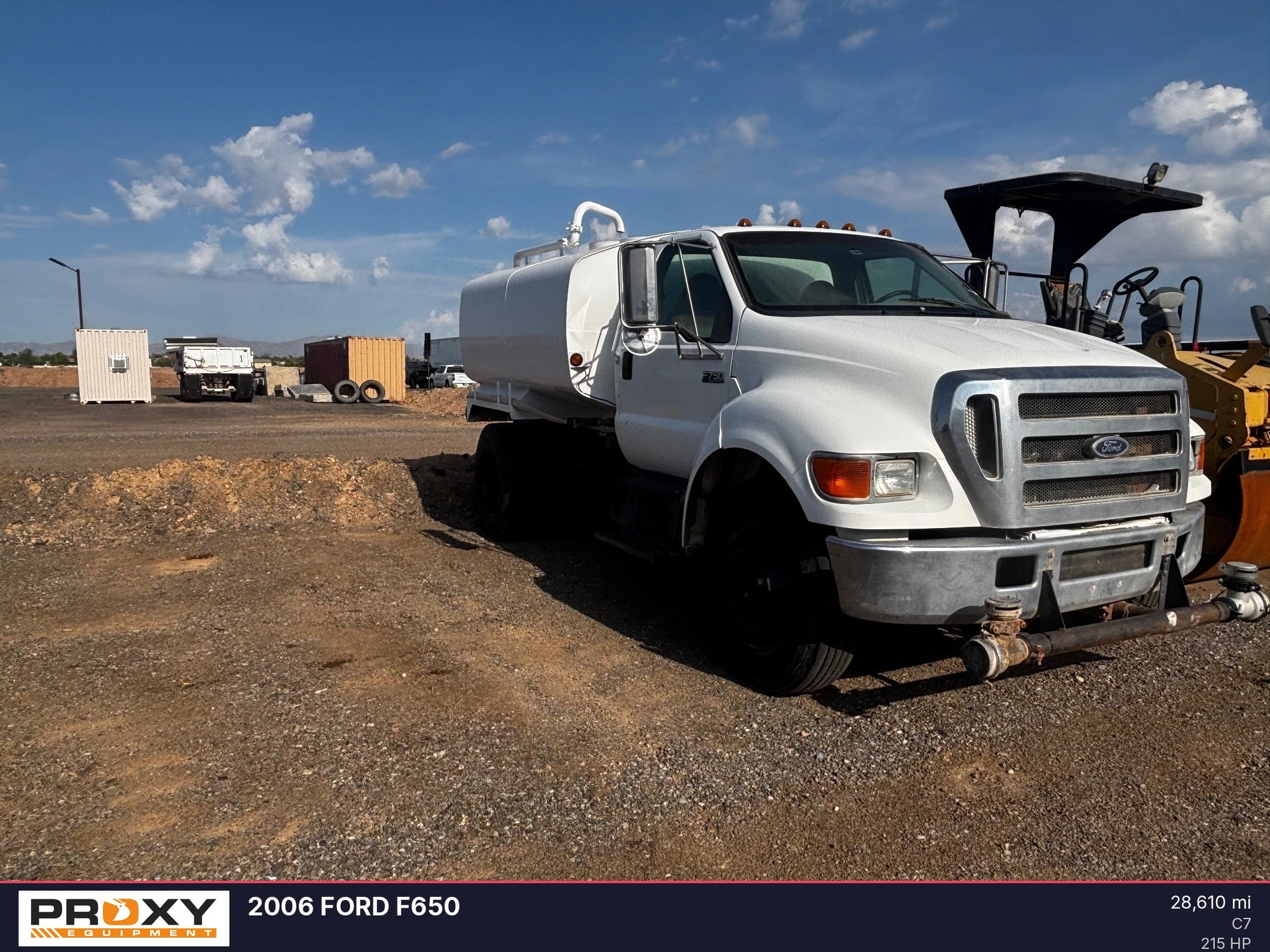 Used 2006 FORD F650 Water Trucks Arizona US | Proxy Equipment #1426069