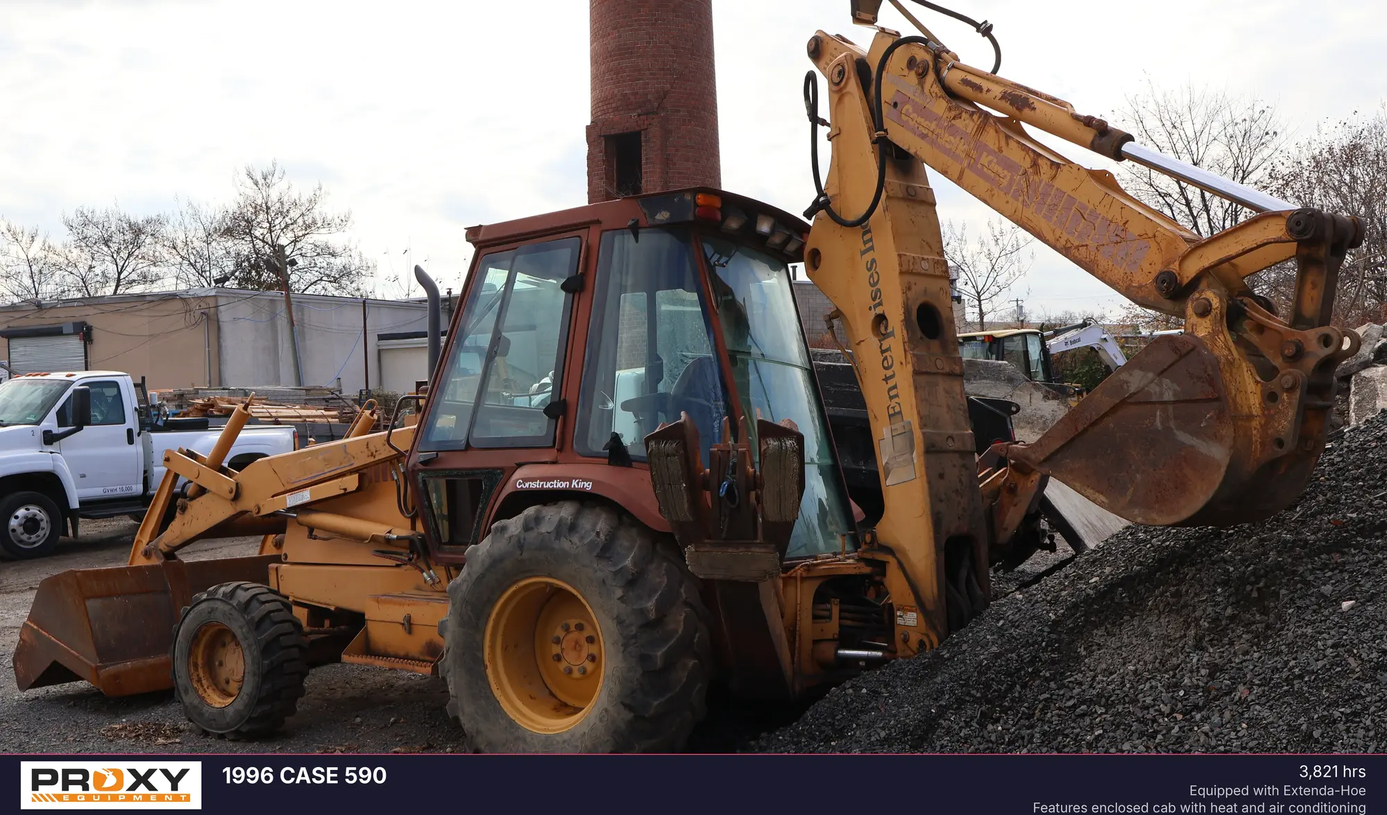Used 1996 CASE 590 Excavators Pennsylvania US | Proxy Equipment #1382741