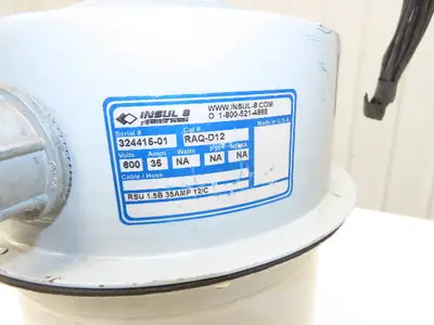 Conductic Insul 8 RAQ-D12 Rotary Slip Ring Assembly 12 Conductor  600V 35A