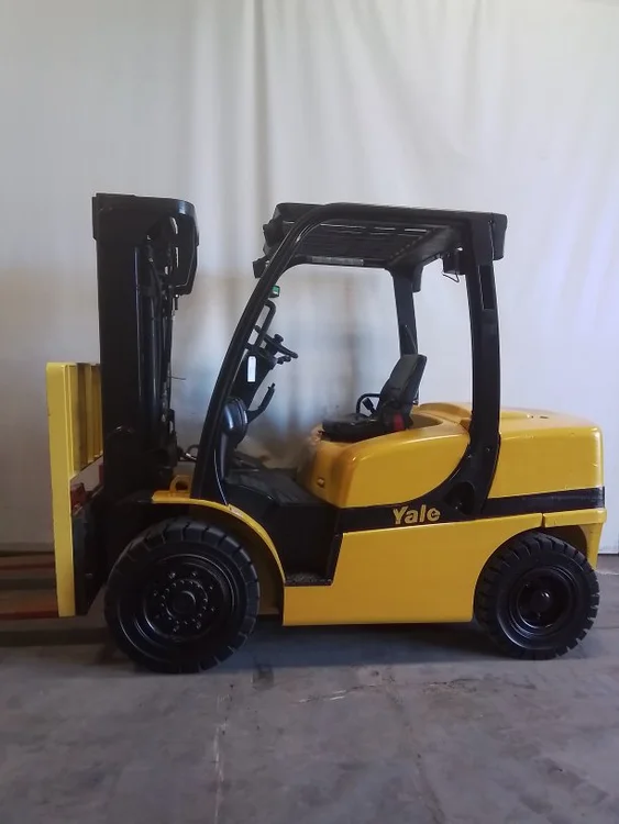 Used 2015 YALE GDP080VXNTSE090 Internal Combustion Forklifts: Pneumatic Tire North Carolina US | Forklift Pro #1057944