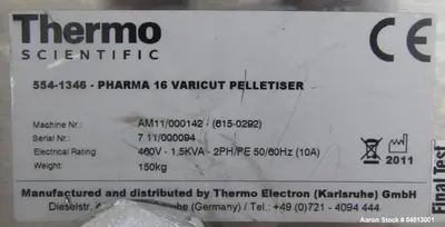 Used LEISTRITZ CORPORATION ZSE18HPE-P Pelletizers Illinois US | Aaron Equipment #1209934