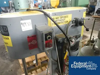 USED Schold 3 HP Scholds Slow Speed Disperser, S/S