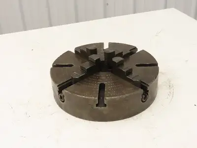 L-W Chuck Co. 4-Jaw Independent Lathe Chuck 13-7/8" OD