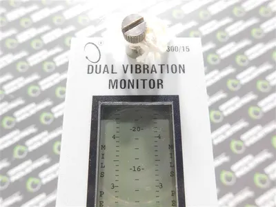 Bently Nevada 3300 Series Dual Vibration Monitor 3300/15-02-01-01-00-00-02 New