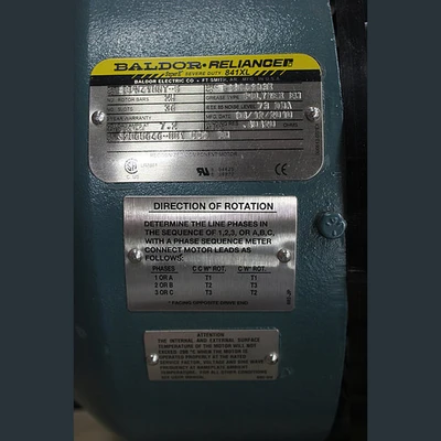 Baldor Reliance Super-E Severe Duty 30 HP Motor