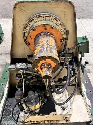 12,000 LBS X 30" PERFECTO MODEL #30-HD-SB PULL OFF UNCOILER COIL REEL: STOCK #21648