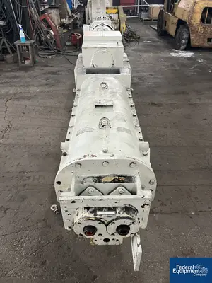 USED Readco 7 7/8" Teledyne Readco Twin Screw Continuous Processor, S/S