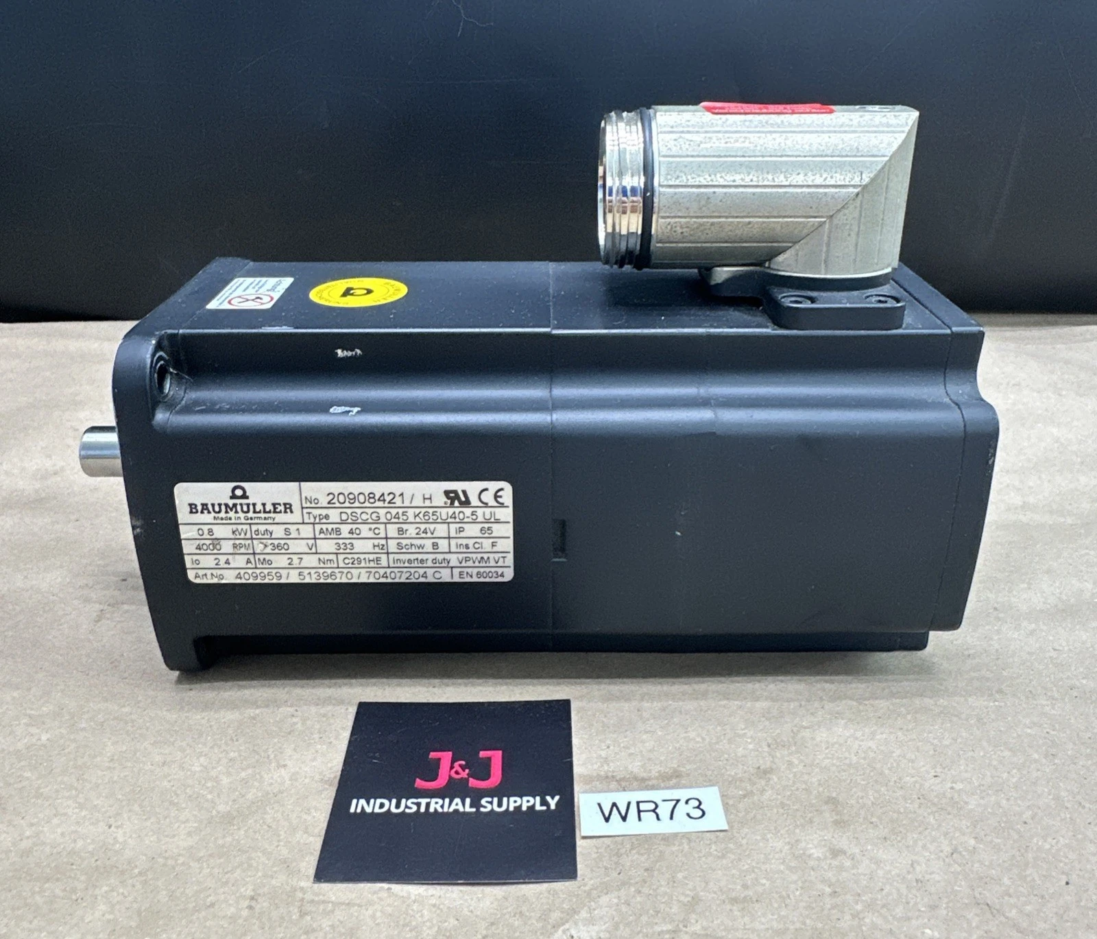 USED BAUMULLER 409959/5139670/70407204 C