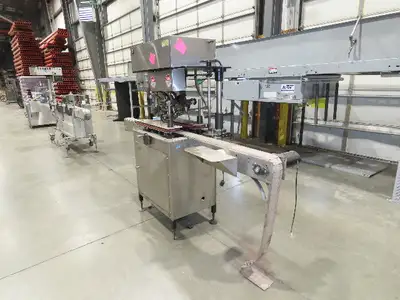 Stainless Bottle Capping Torque Machine Bottle Conveyor